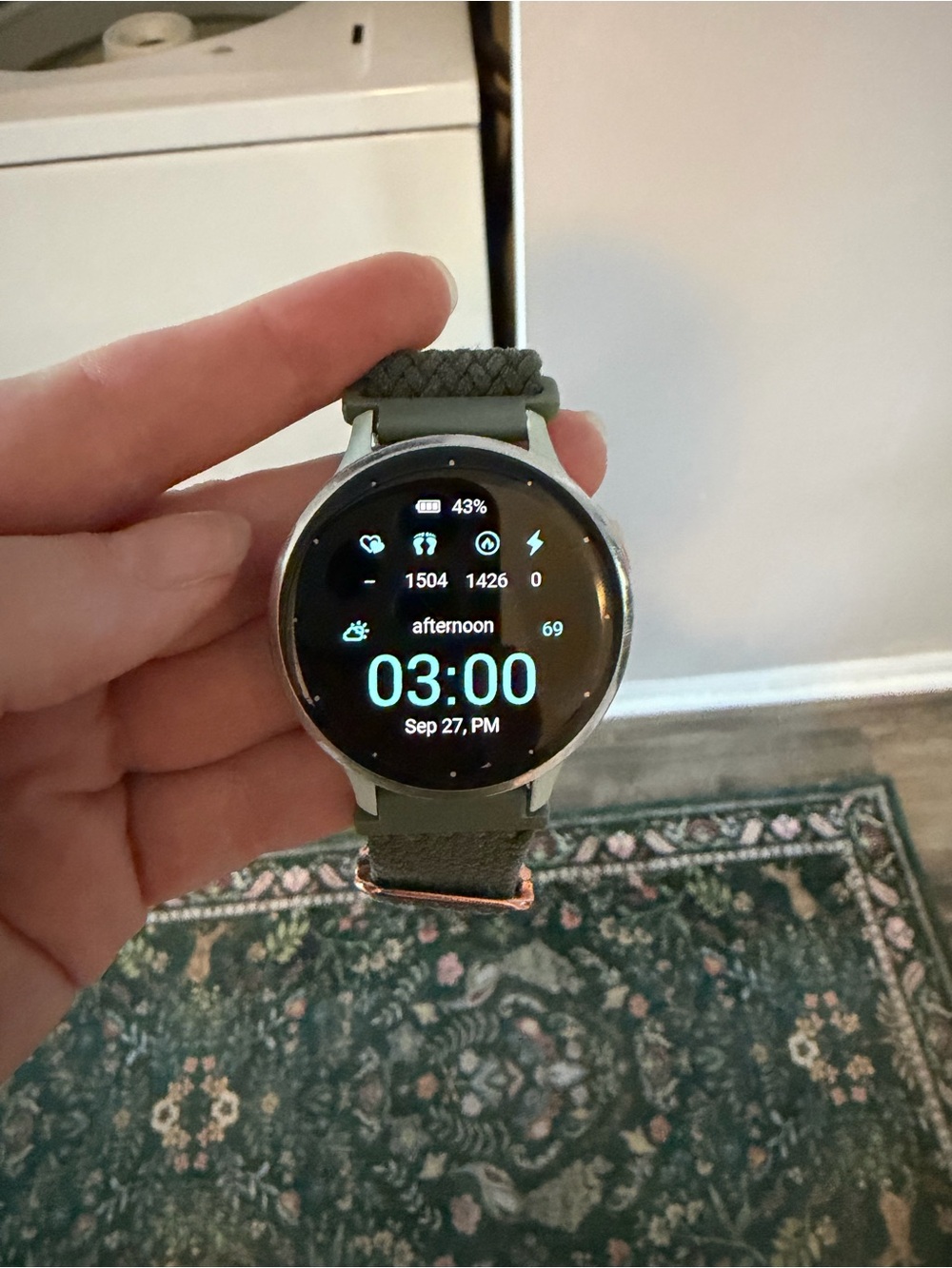 Garmin Venu® 3S, Premium Fitness Smartwatch, 41mm, Sage Gray